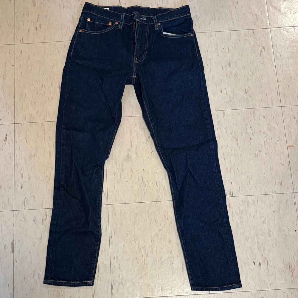 Levi's Men's Deep Indigo Straight Jeans